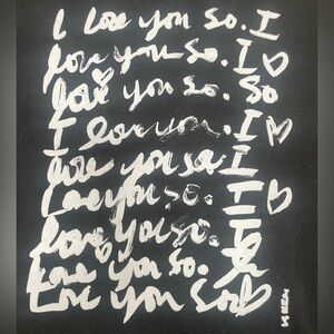 Aqua Kerri Rosenthal Black and White Graphic Print Sweatshirt size Medium